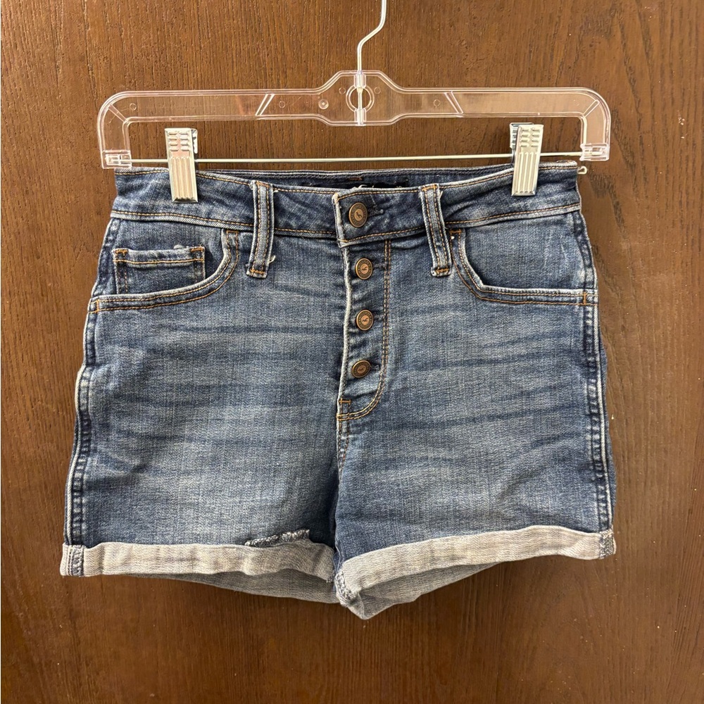 Hollister Denim Blue Women's Shorts